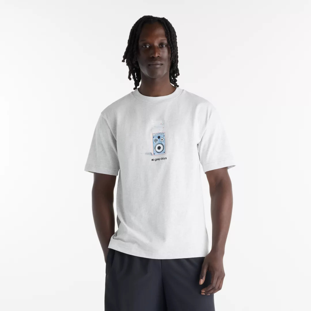 Men Grey Days Speaker T-Shirt / New Balance