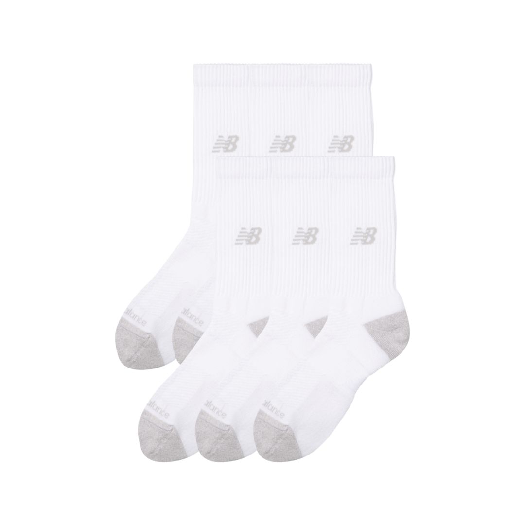 Men Active  Crew Socks 6 Pack / New Balance