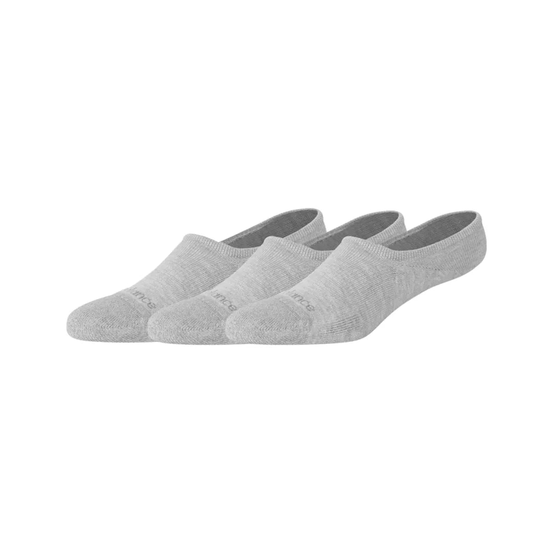 Men Active Invisible No Show Socks 3 Pack / New Balance