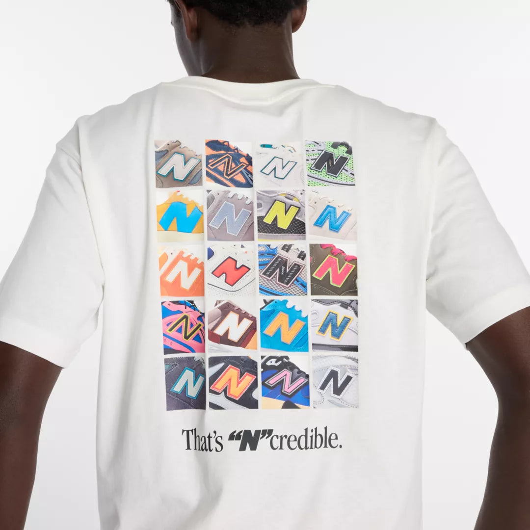 Men N Collage T-Shirt / New Balance