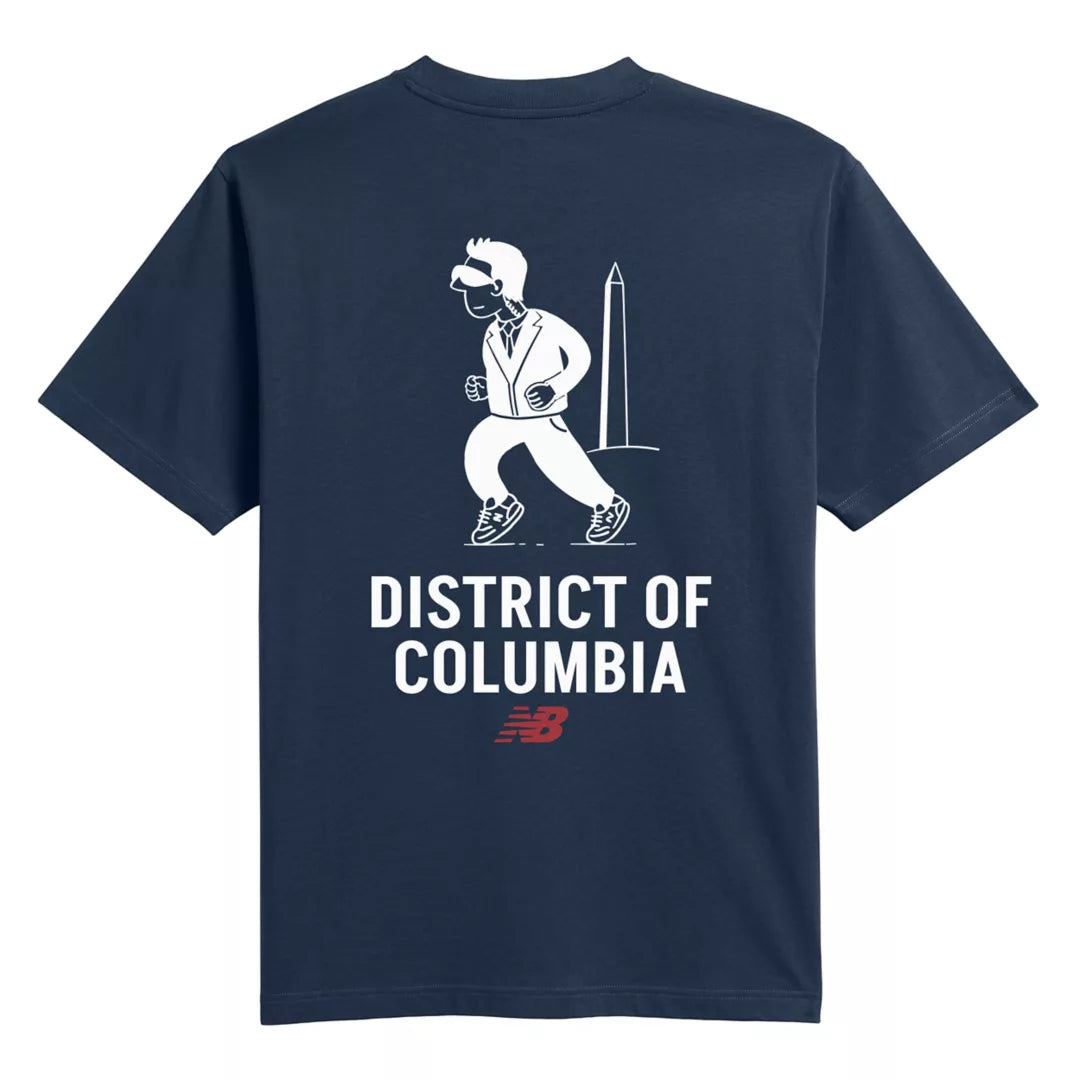 Men District Of Columbia Character T-Shirt / New Balance