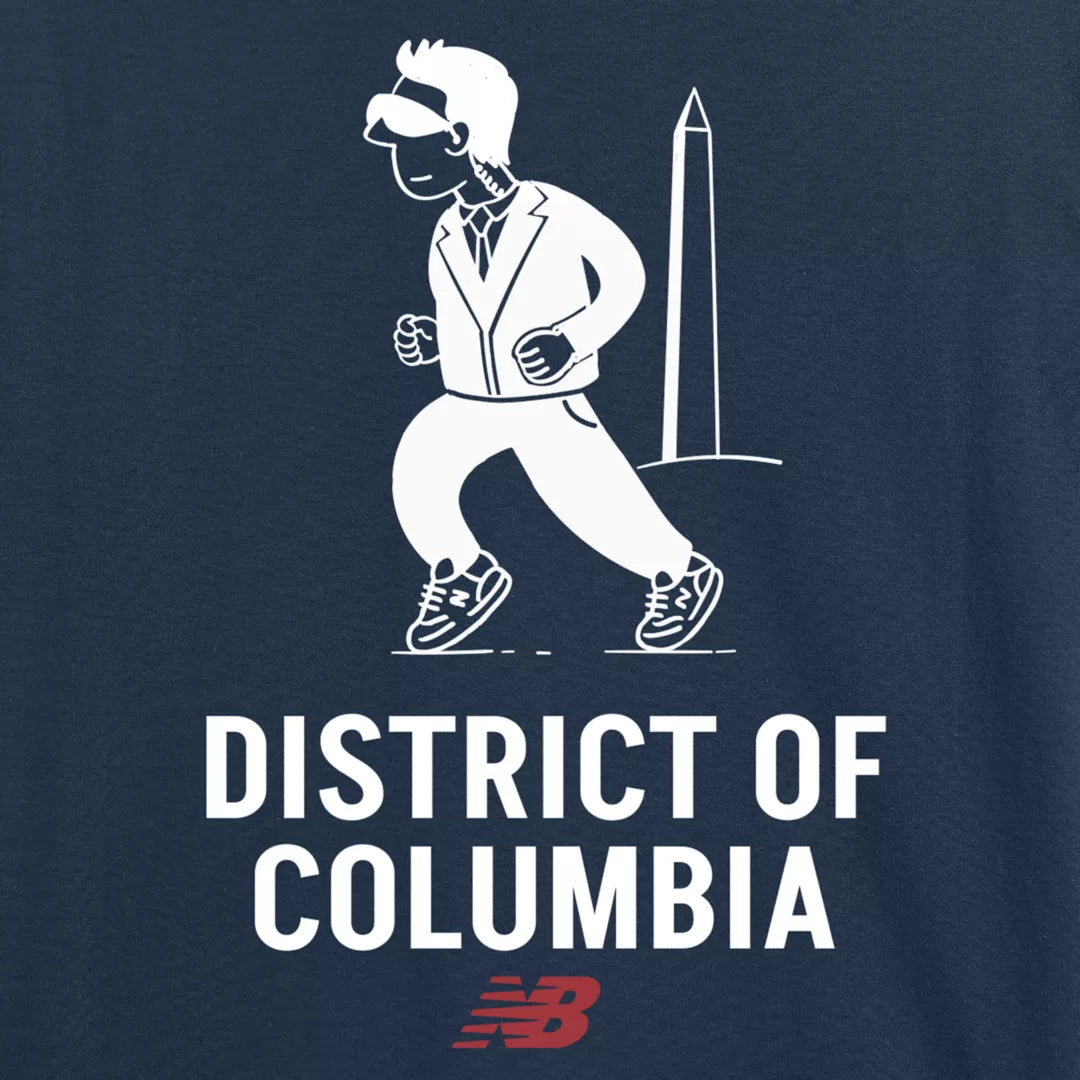 Men District Of Columbia Character T-Shirt / New Balance