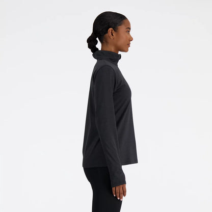 Women Sport Essentials Space Dye 1/4 Zip / New Balance