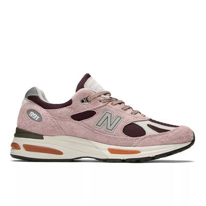 Men|Women Made in UK 991v2 Grape Sorbet / New Balance