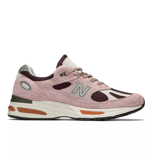 Men|Women Made in UK 991v2 Grape Sorbet / New Balance