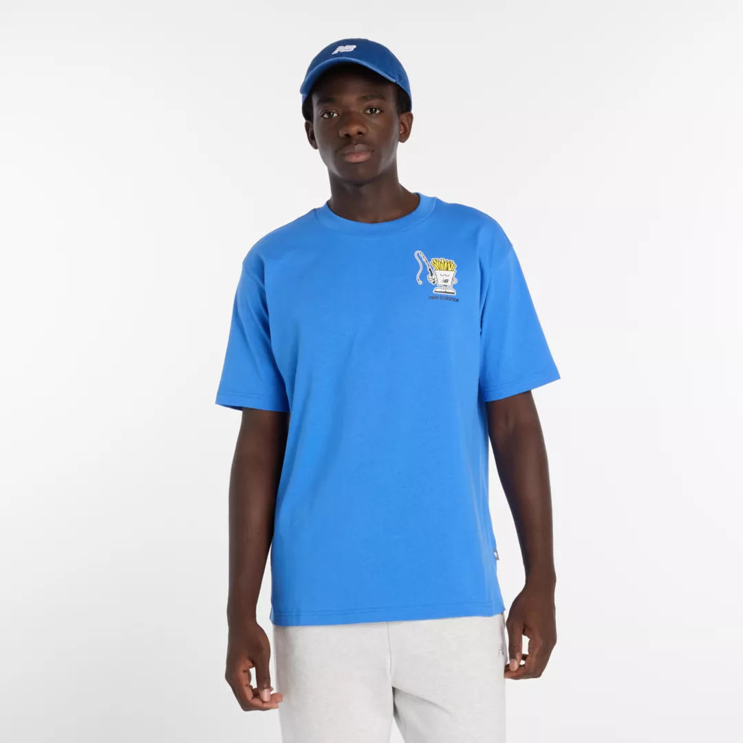Men Fish and Chips T-Shirt / New Balance