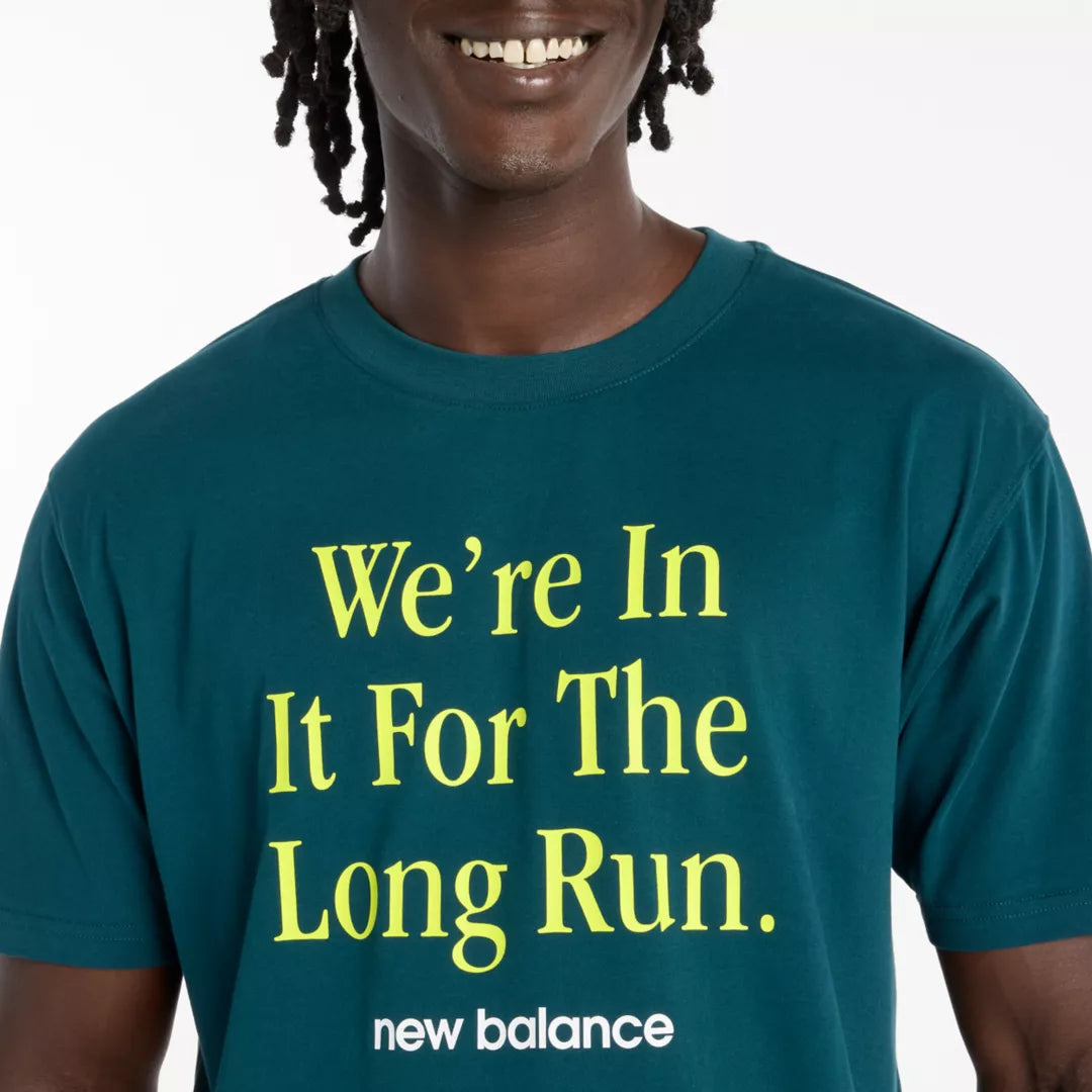 Men RBC Brooklyn Half Men's Graphic T-Shirt - Long Run / New Balance
