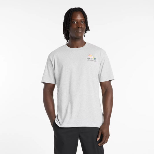 Men RBC Brooklyn Half Men's Graphic T-Shirt - Flowers / New Balance