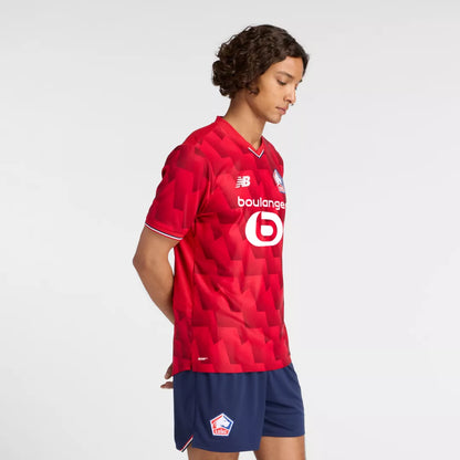 Men Lille LOSC Home Elite Jersey / New Balance