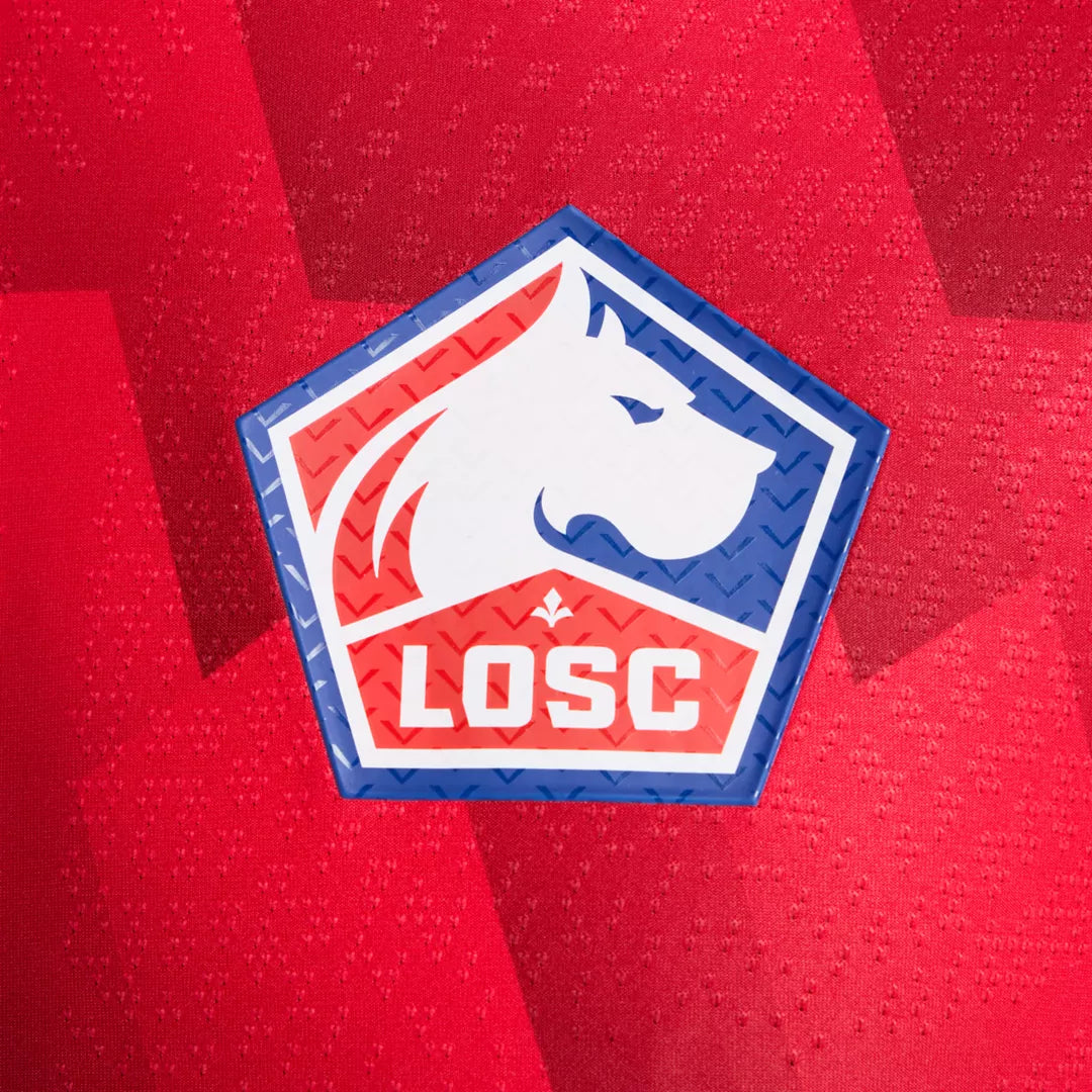 Men Lille LOSC Home Elite Jersey / New Balance