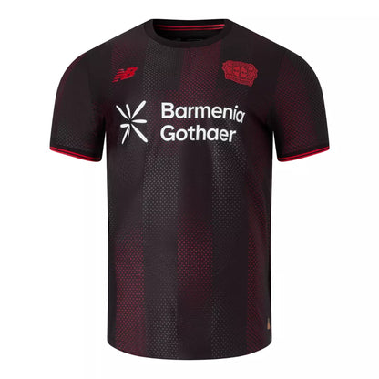 Men Bayer 04 Home Elite Player Jersey / New Balance