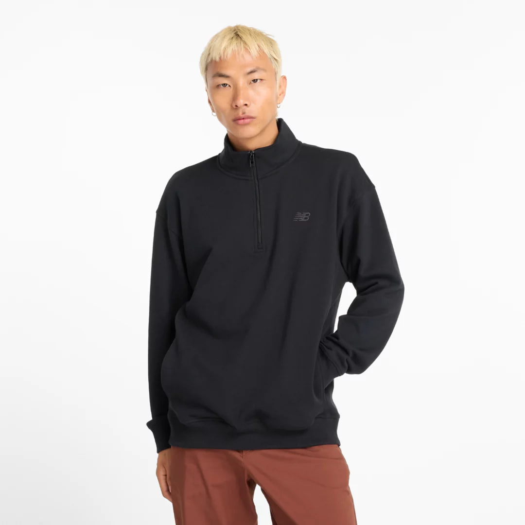 Men Athletics Fleece 1/2 Zip / New Balance