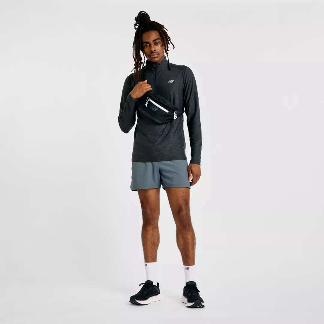 Men Space Dye 1/4 Zip / New Balance