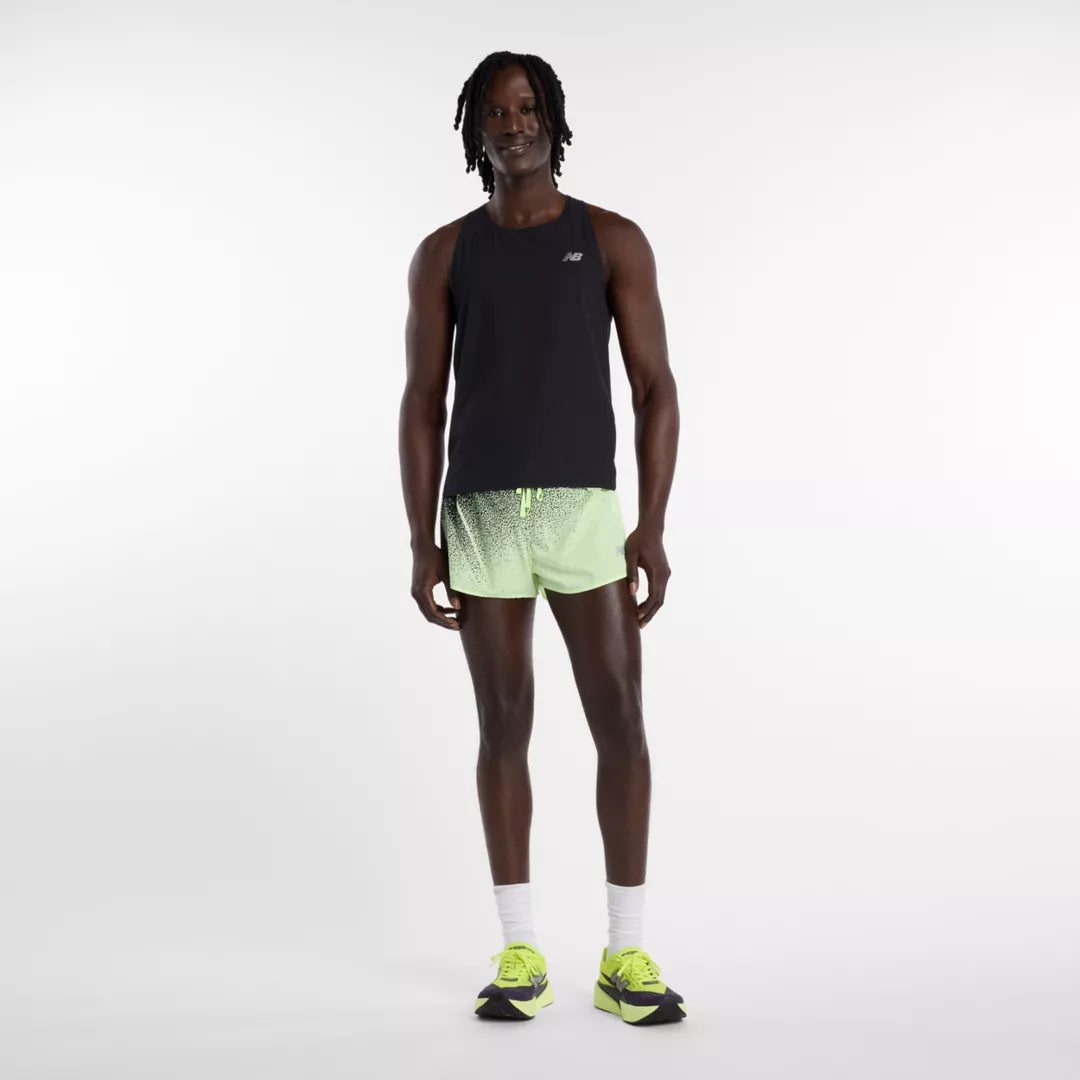 Men RC Ultra Light Printed Short 3" / New Balance