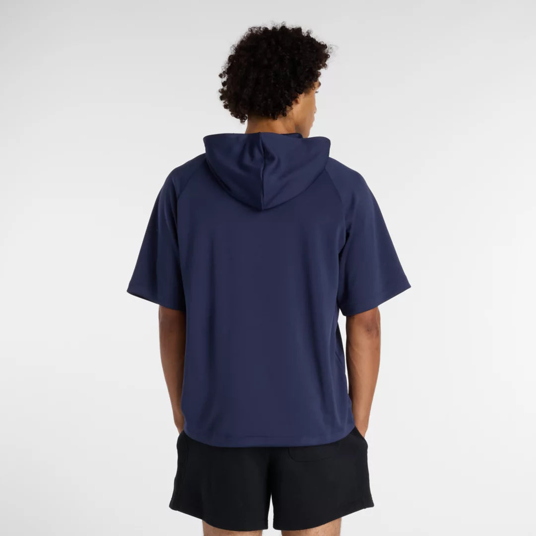 Men Short Sleeve Hoodie / New Balance