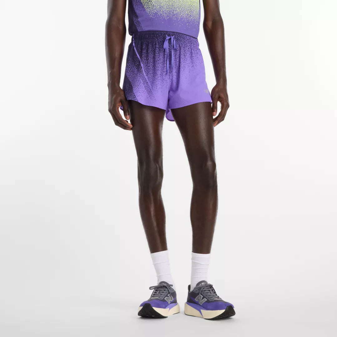 Men RC Ultra Light Printed Short 3" / New Balance