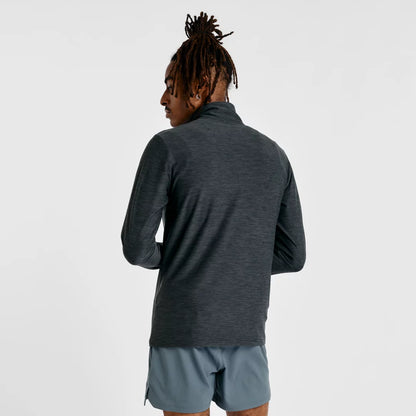 Men Space Dye 1/4 Zip / New Balance