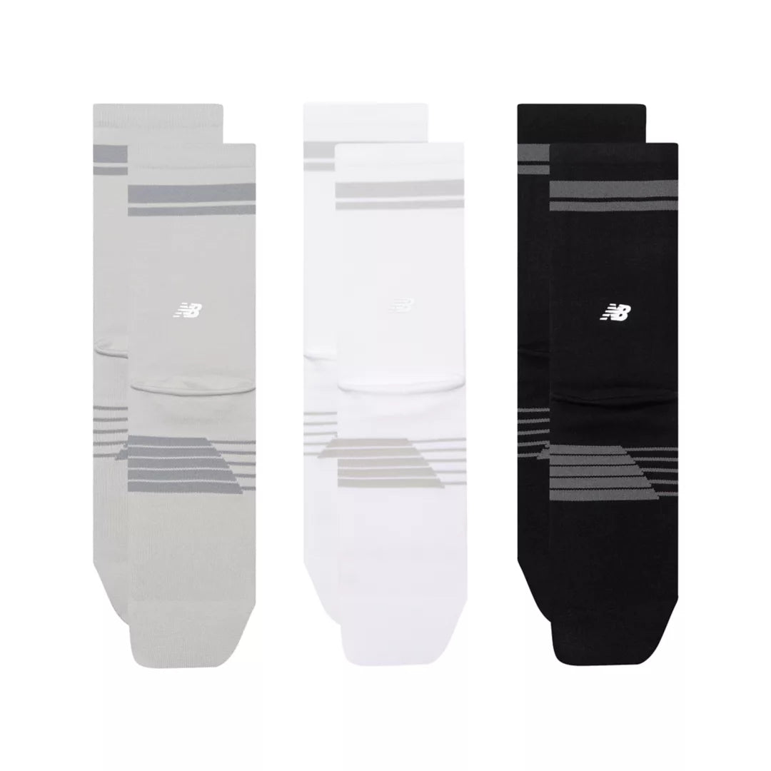 Men|Women Pro Run Crew Socks 3 Pack / New Balance