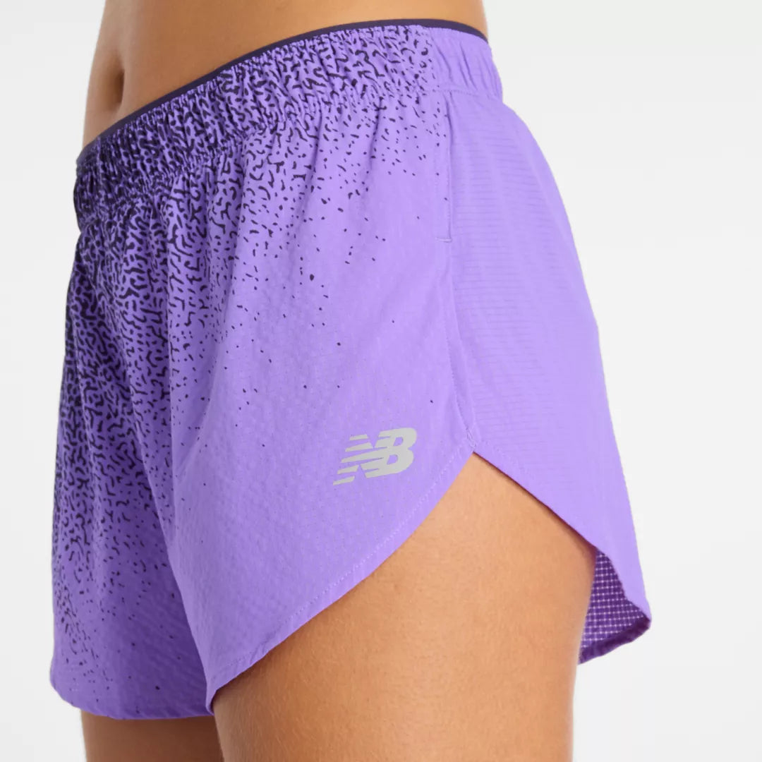 Women RC Ultra Light Printed Short 3" / New Balance