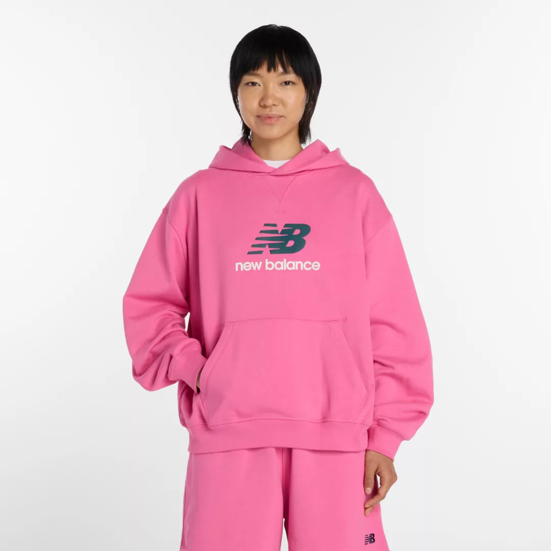 Women Athletics French Terry Logo Hoodie / New Balance
