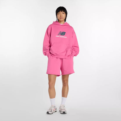 Women Athletics French Terry Logo Hoodie / New Balance
