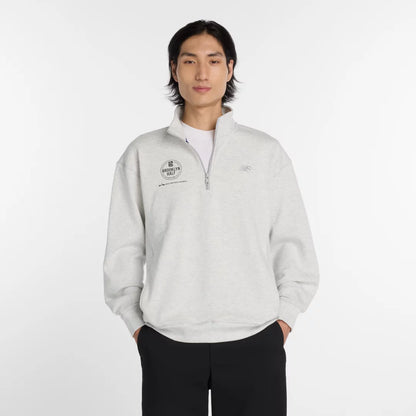 Ash Heather with Grey,S