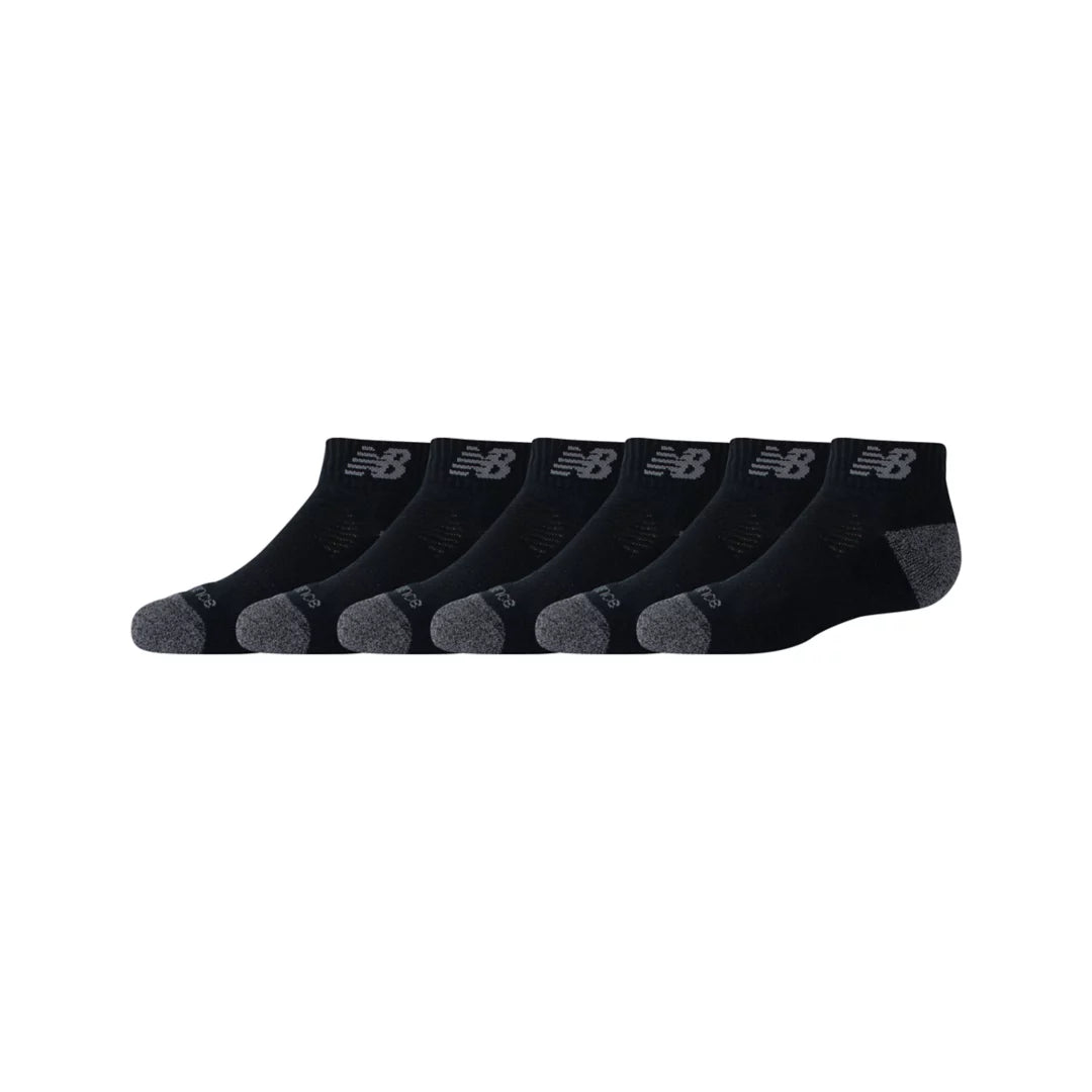 Kids Youth Active Low Cut Socks 6 Pack / New Balance