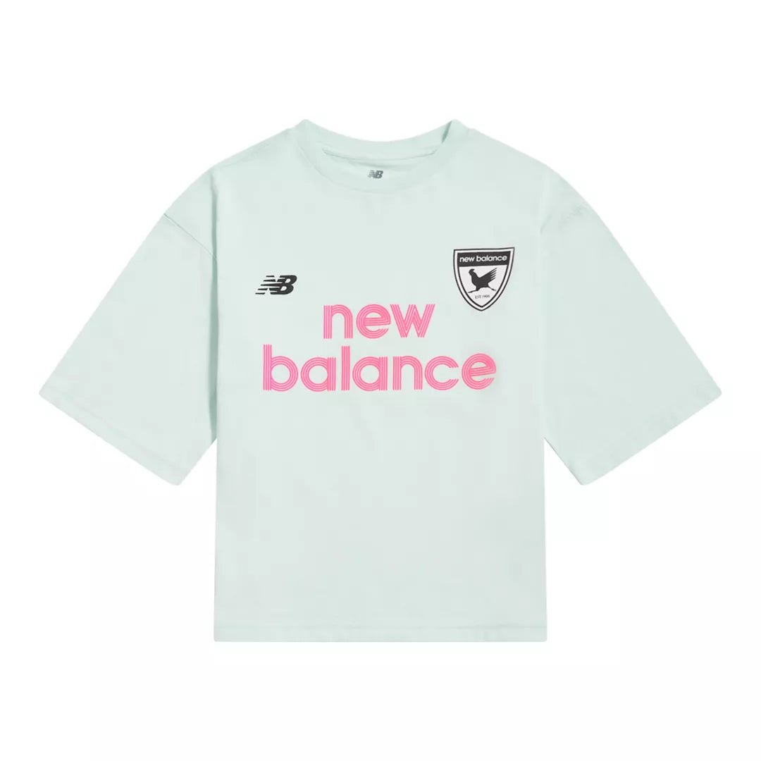 Kids Football Badge Graphic T-Shirt / New Balance