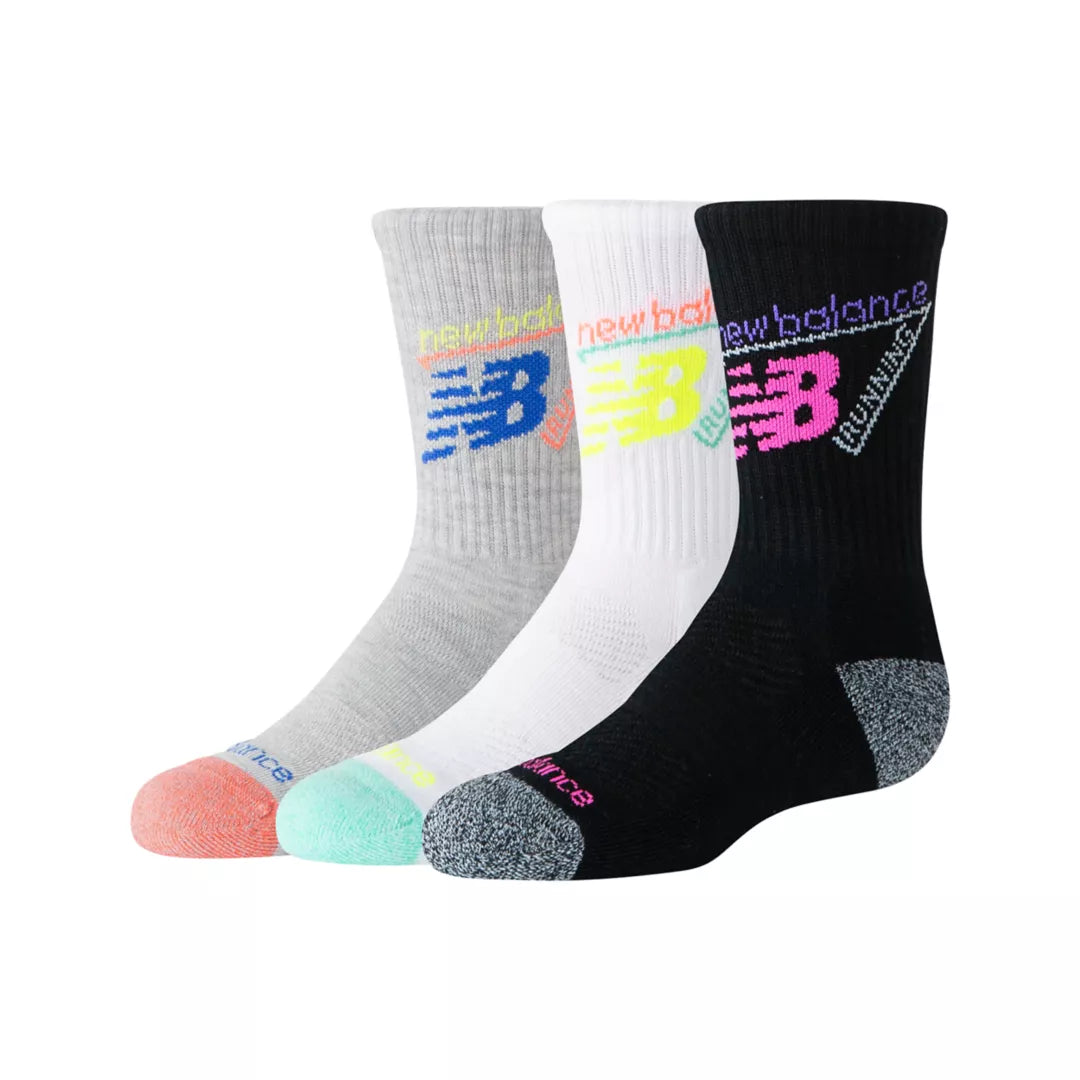 Kids Youth Lifestyle Graphic Crew 3 Pack / New Balance