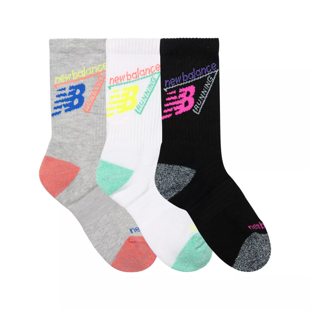 Kids Youth Lifestyle Graphic Crew 3 Pack / New Balance