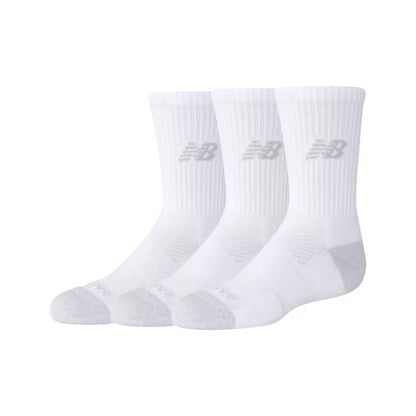 Kids Youth Active Crew Socks 3 Pack / New Balance