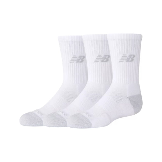 Kids Youth Active Crew Socks 3 Pack / New Balance