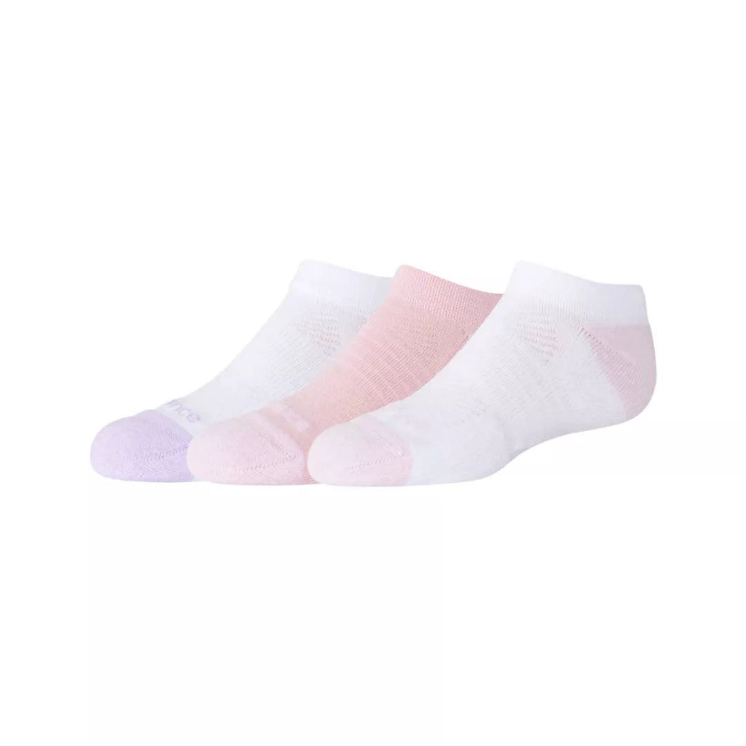 Kids Youth Active No Show Socks 3 Pack / New Balance