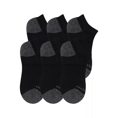 Kids Youth Active No Show Socks 6 Pack / New Balance