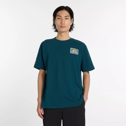 Men RBC Brooklyn Half Men's Graphic T-Shirt - Cassette / New Balance