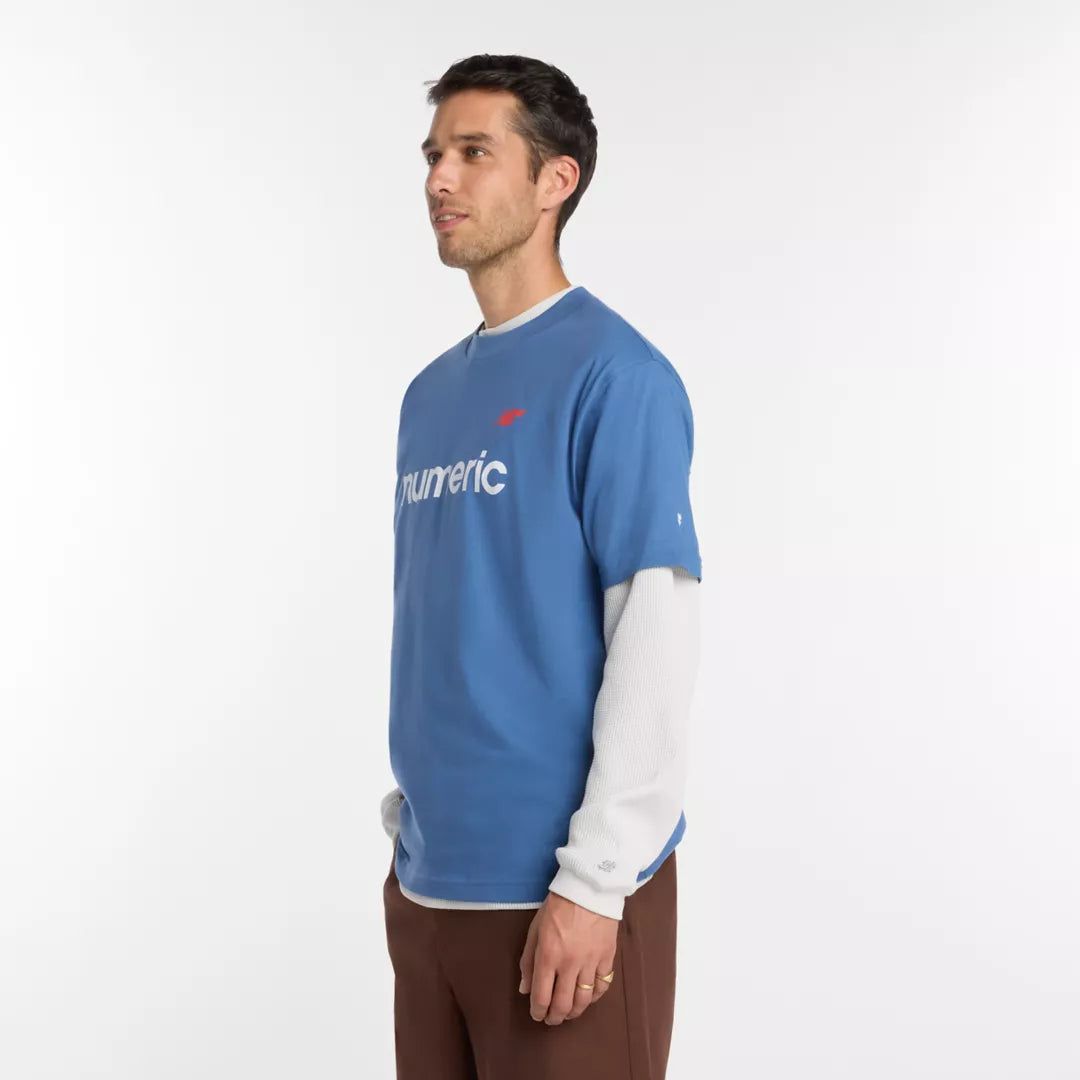 Men Numeric Linear Logo T-Shirt / New Balance