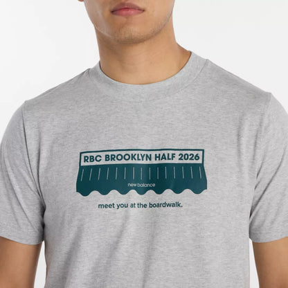 Men RBC Brooklyn Half Training Men's Graphic T-Shirt / New Balance