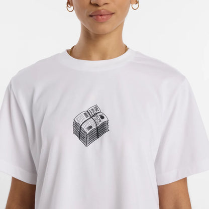 Women RBC Brooklyn Half Women's Graphic T-Shirt - Newspaper / New Balance