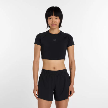 Women RBC Brooklyn Half Fast Days Fitted Crop T-Shirt / New Balance