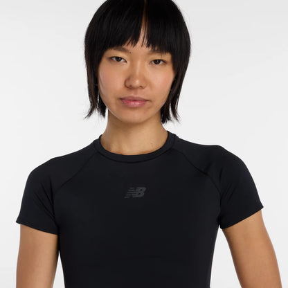 Women RBC Brooklyn Half Fast Days Fitted Crop T-Shirt / New Balance