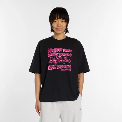 Women RBC Brooklyn Half Graphic Oversized T-Shirt / New Balance