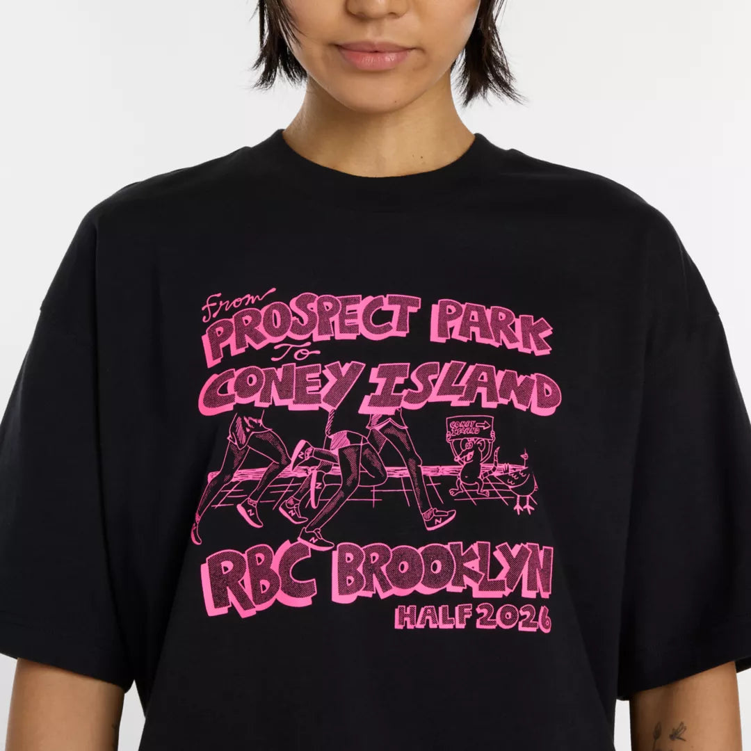Women RBC Brooklyn Half Graphic Oversized T-Shirt / New Balance
