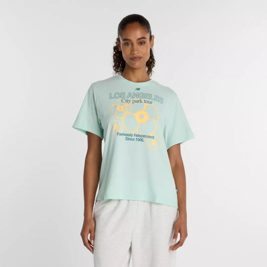 Women LA City Run Relaxed T-Shirt / New Balance