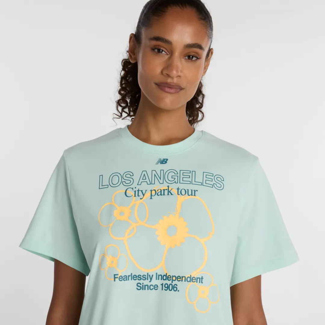 Women LA City Run Relaxed T-Shirt / New Balance
