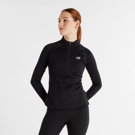 Women RC Essential Heat Grid 1/2 Zip / New Balance