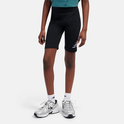 Kids Stacked Logo Cycle Short / New Balance