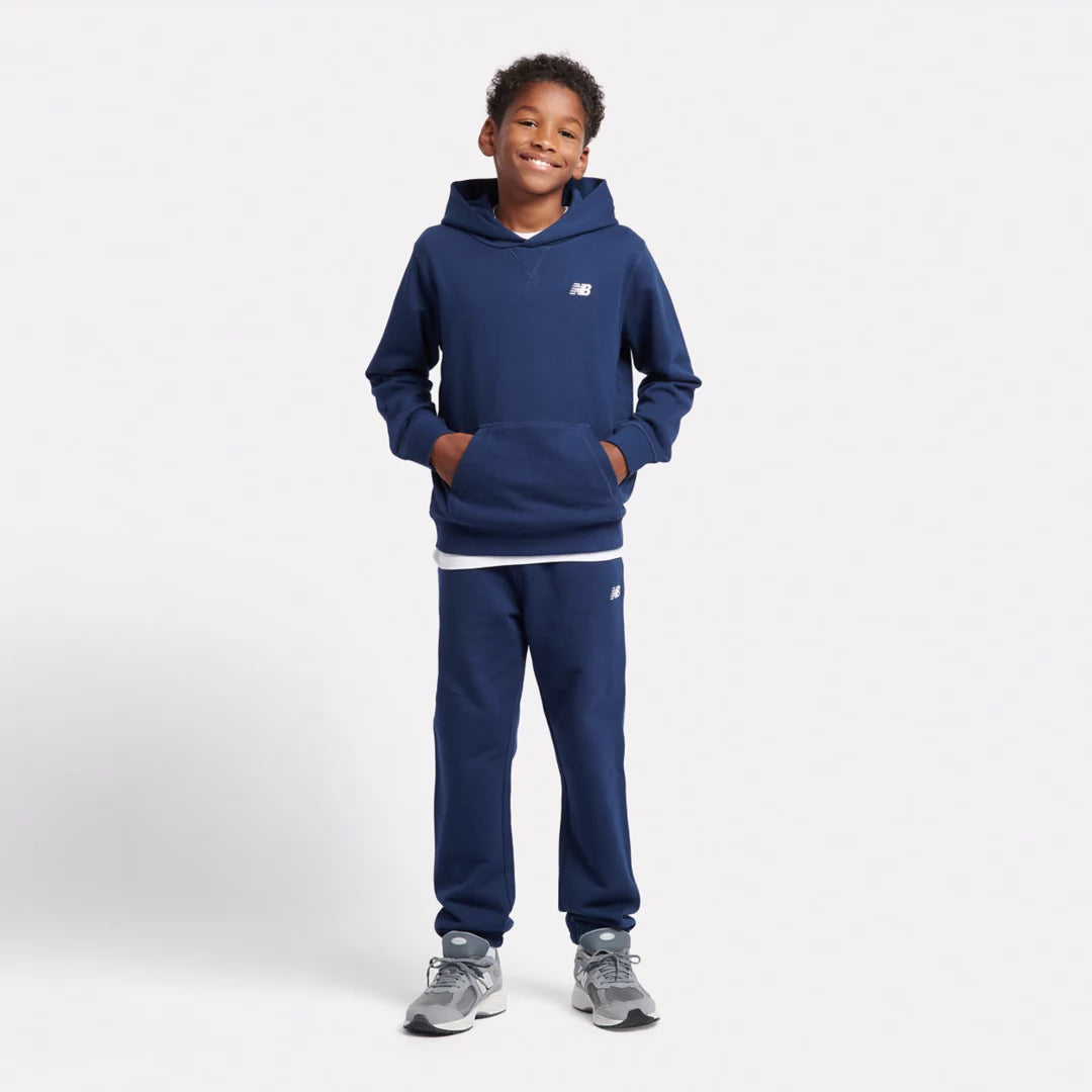 Kids French Terry Small Logo Hoodie / New Balance
