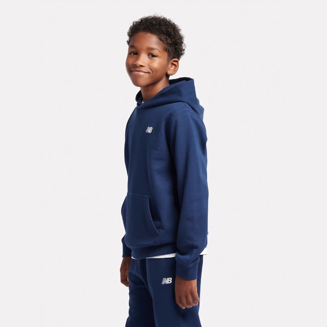 Kids French Terry Small Logo Hoodie / New Balance