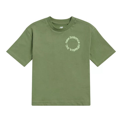 Kids Circular Logo Graphic T-Shirt / New Balance