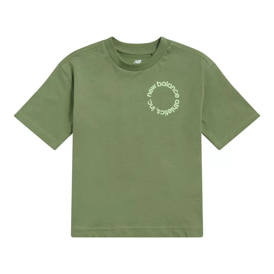 Kids Circular Logo Graphic T-Shirt / New Balance